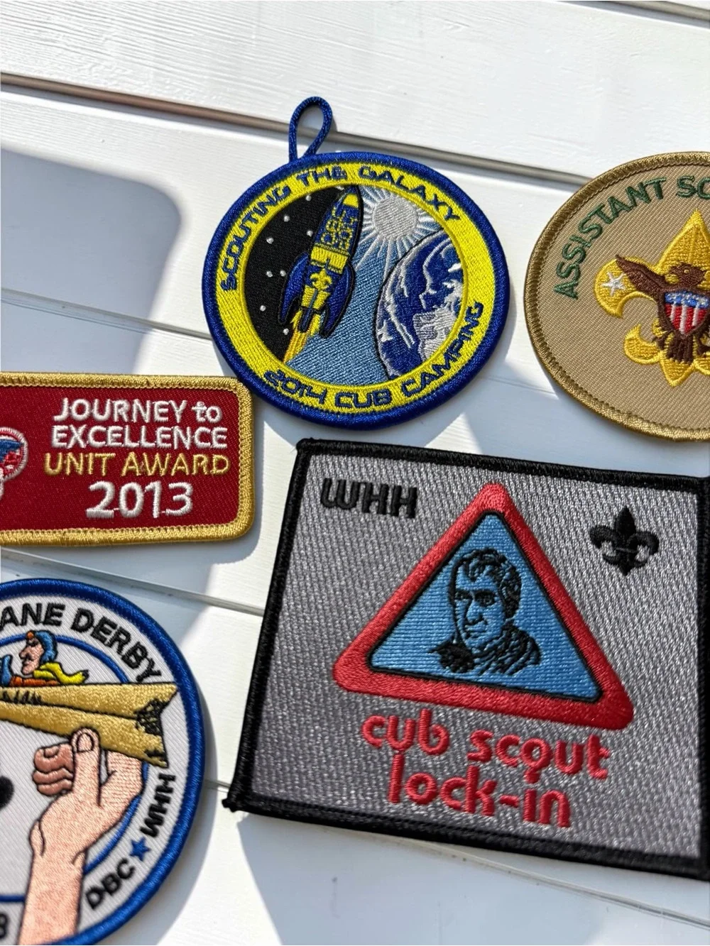 BSA Boy Scout Patch Lot 15+ pc Dan Beard Council Cub Scout Camping Patches